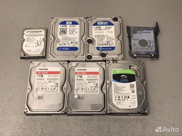 Жесткие диски 3.5/2.5