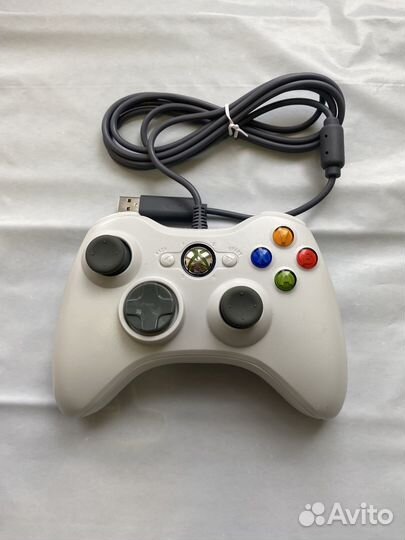 Джойстик xbox 360 проводной