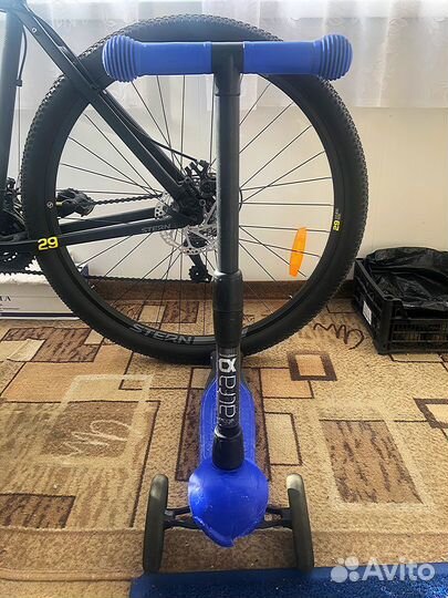 Самокат детский трехколесный бу