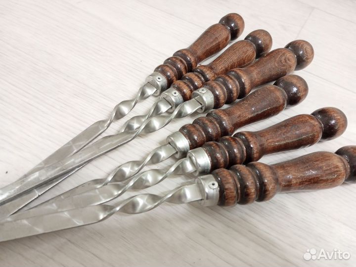 Шампура подарочные из нержавеющей стали