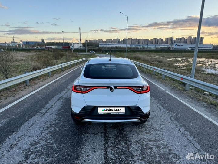 Renault Arkana 1.6 CVT, 2021, 115 200 км