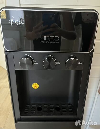 Кулер для воды Ecotronic K42-LXE, черный