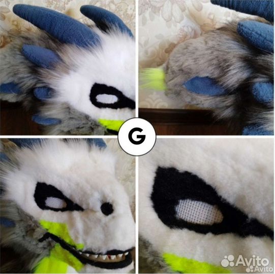 Маска раптора фурсьют