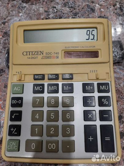 Калькулятор бухгалтерский большой