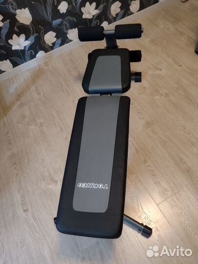 Скамья универсальная +эспандерный блок Torneo