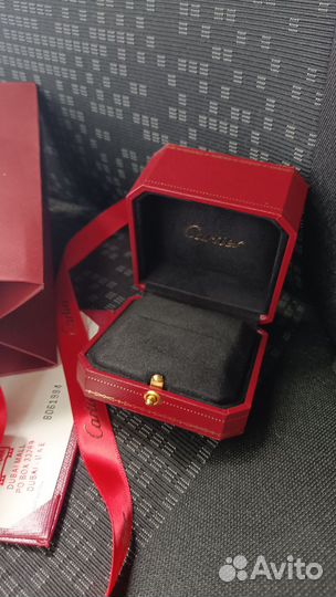 Коробка cartier для кольца