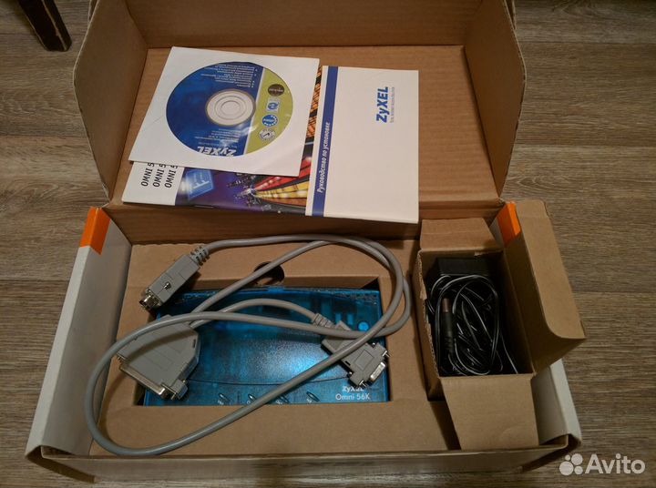 Dial-up модем Zyxel Omni 56K (RS-232, COM-порт)