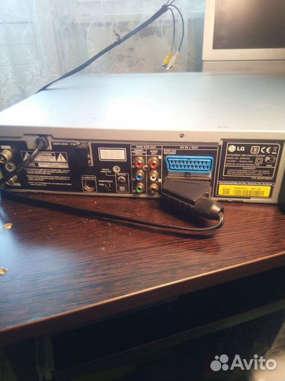 Dvd vhs рекордер LG