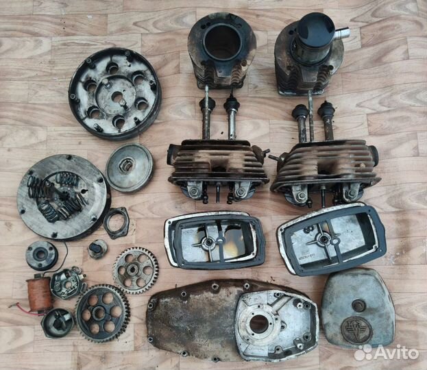 Разбор мотоцикла Днепр