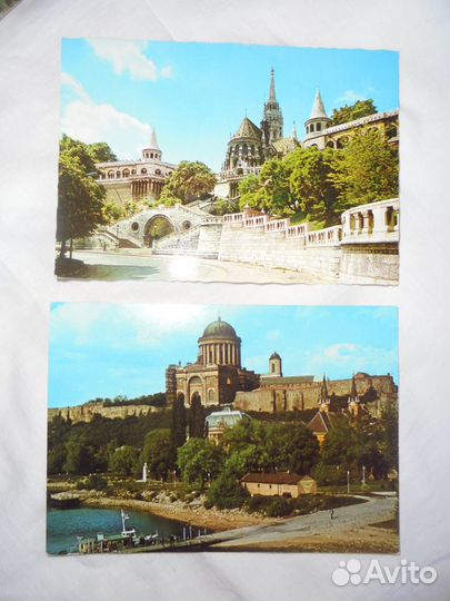 Венгрия 1972 год панорамные 32 х 10,5 см