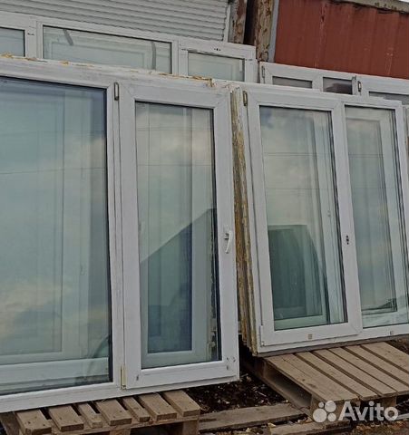Пластиковые окна бу 1500х1300 много розница и опт