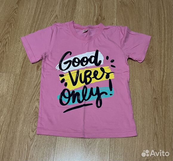 Новая футболка детская для девочки