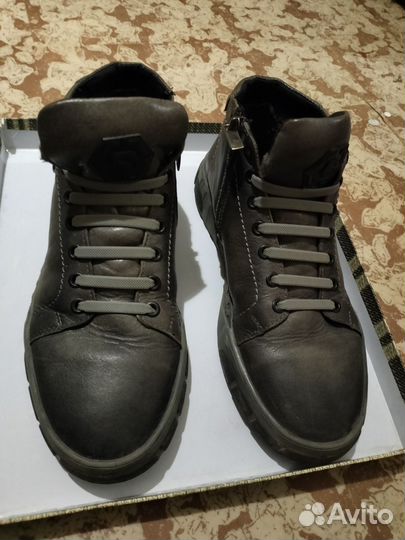 Ботинки зимние натуральная кожа 38