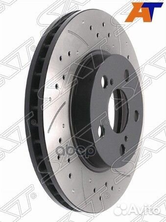 Комплект дисков тормозных передний перфорирован