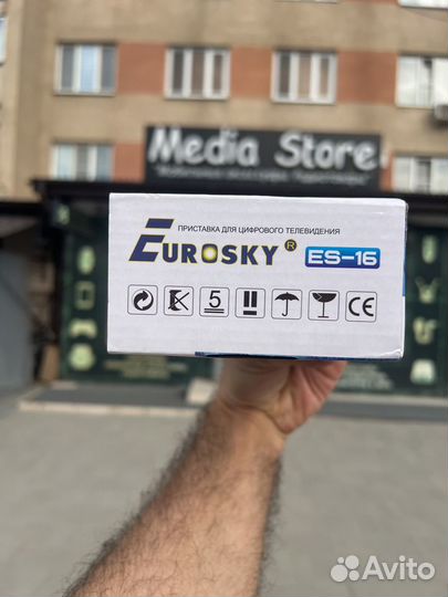 Цифровая тв приставка eurosky ES-16 DVB-T2