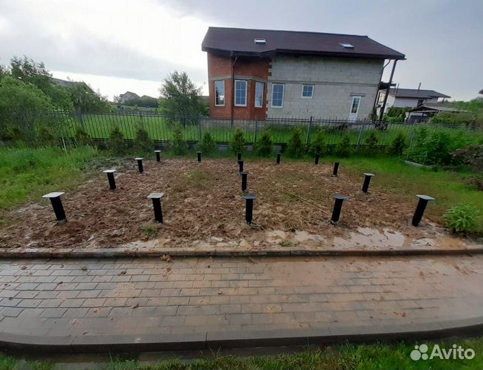 Винтовые сваи под ключ