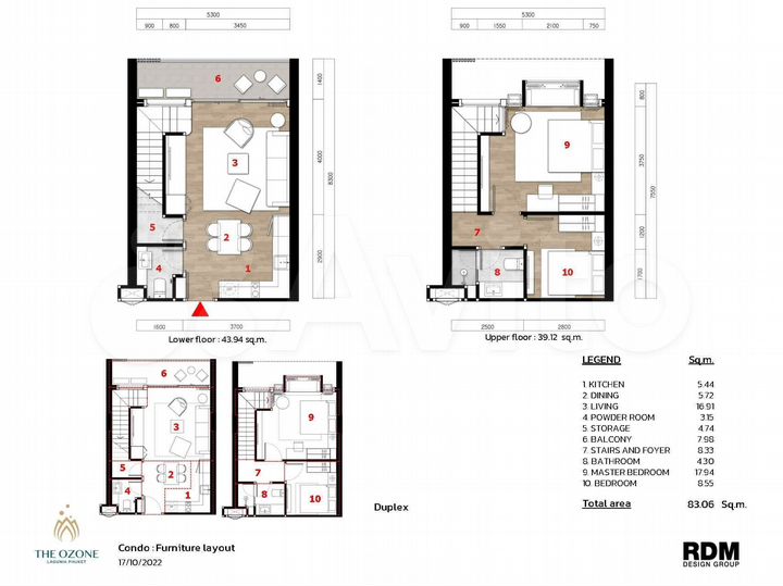 2-к. квартира, 87 м² (Таиланд)