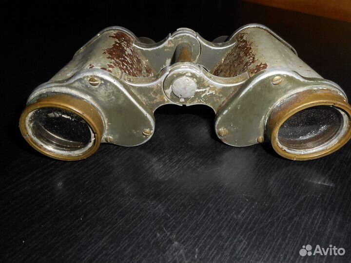 Старинный,армейский Бинокль