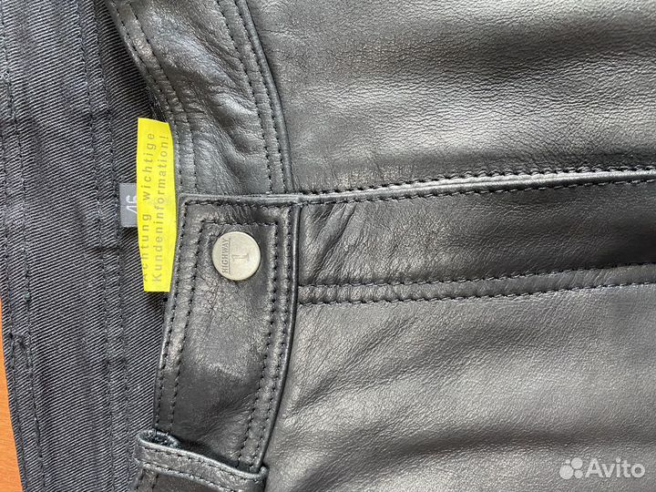 Брюки из натуральной кожи 52