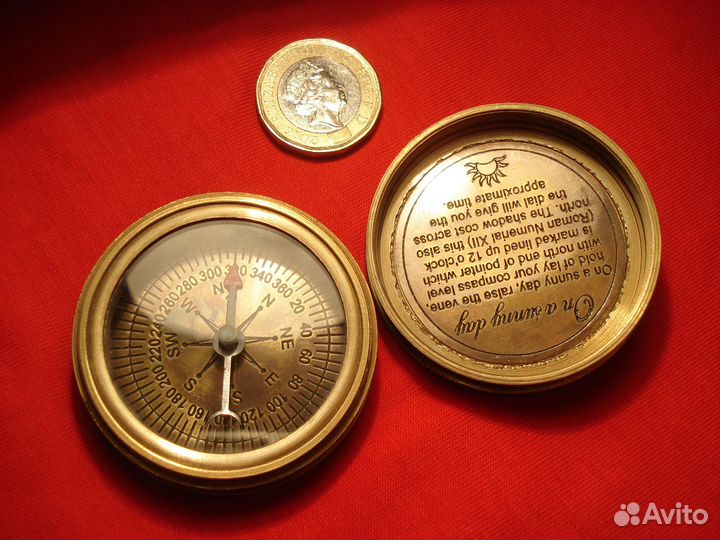 Компас Британия Англия Морской 1862 г Time-Rider