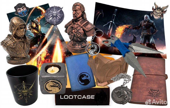 Lootcase Смертоносные (Mortal Kombat, The Witcher)