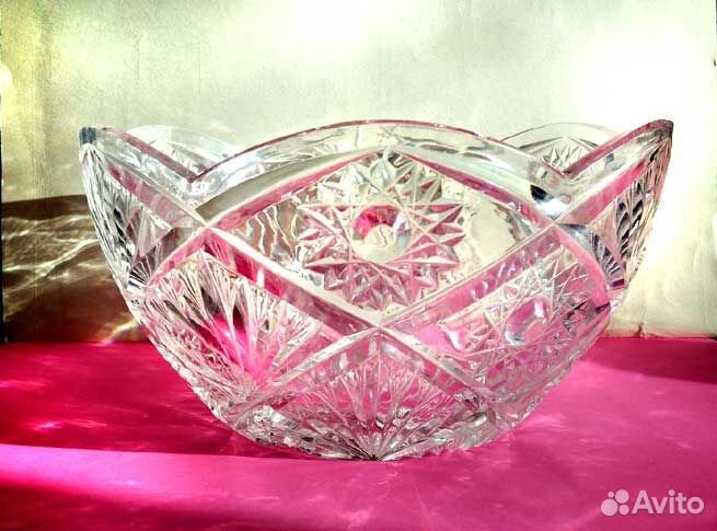 Большие Вазы Богемия Чехия и СССР