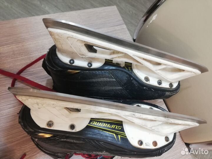 Детские вратарские коньки Bauer 4,5