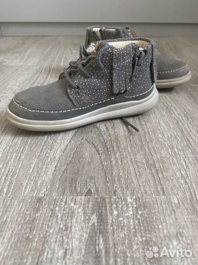 Ботинки детские для девочки 25 размер Clarks