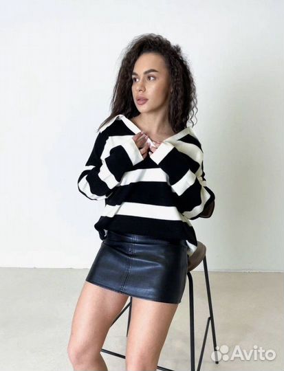 Свитер женский оверсайз новый