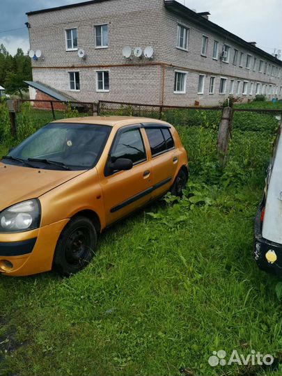 Renault Clio 1.4 МТ, 2002, 314 000 км