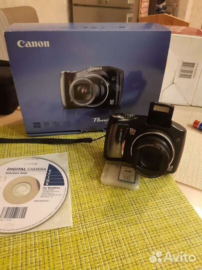 Компактный фотоаппарат canon sx100