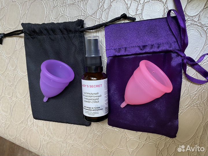 Менструальная чаша S и М новые (почта)