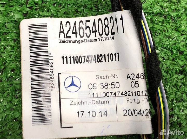Проводка двери передняя Mercedes-Benz Gla-Class