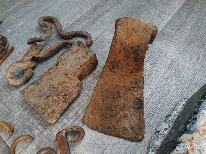 Лот вещей со старинного корабля