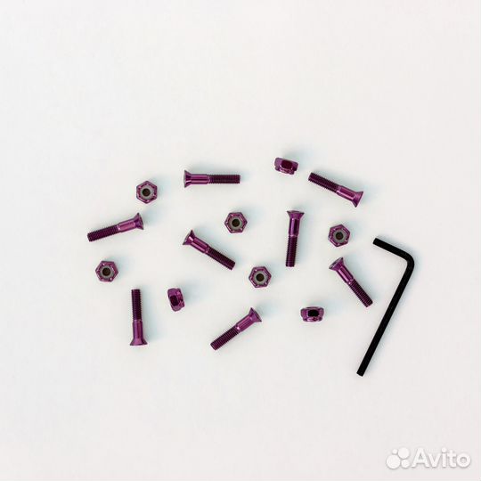 Комплект винтов Footwork shiny purple шестигранник
