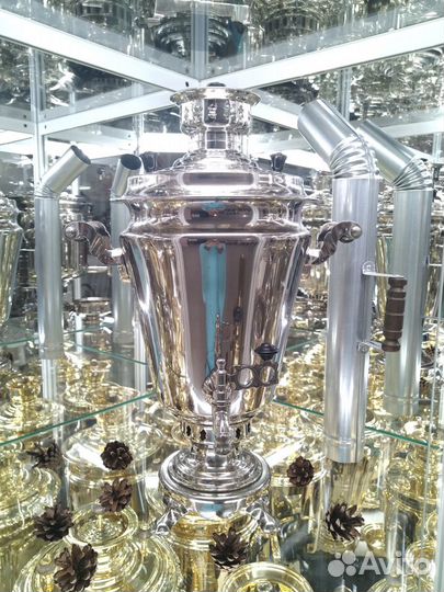 Самовар на дровах 