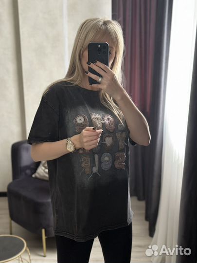 Футболка женская оверсайз