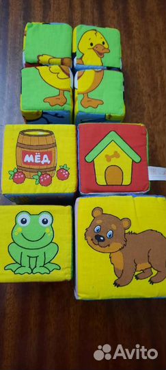 Кубики мякиши