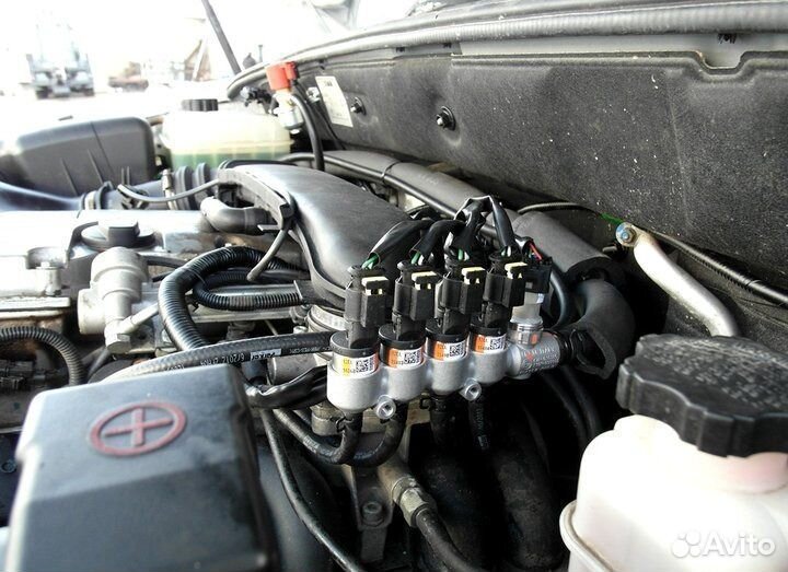 Газ на авто SsangYong Kyron фурнитура гбо №746