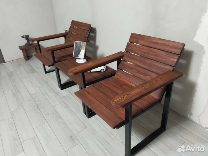 Садовая мебель из дерева