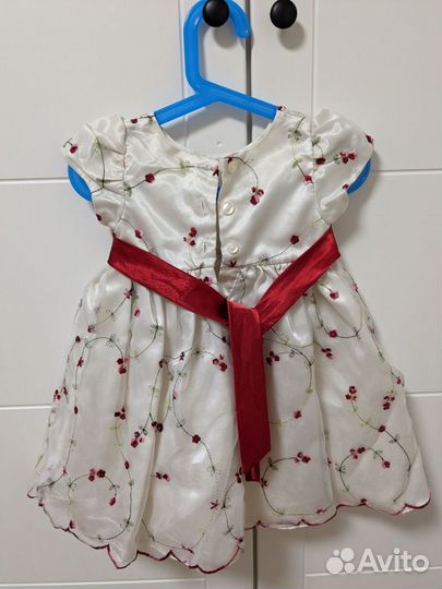 Праздничное платье для девочки 86 92