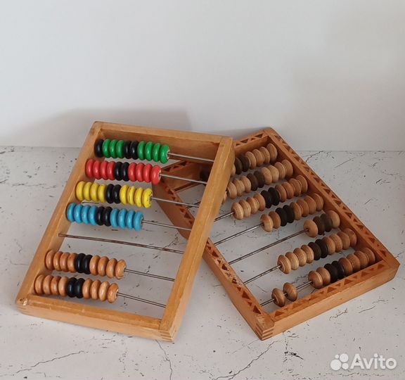 Счеты детские деревянные СССР