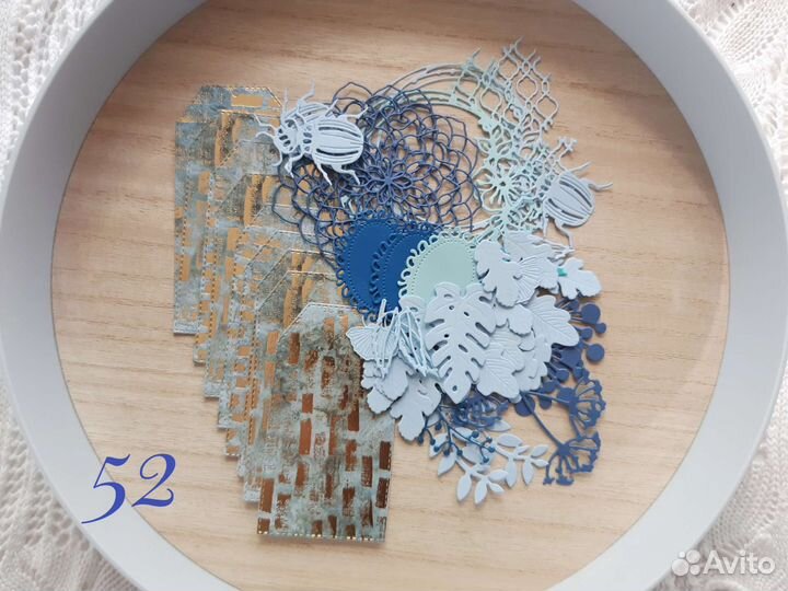 Скрапбукинг. Вырубка в наборах. Большой выбор