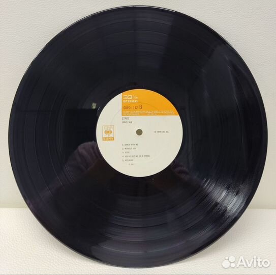 Pop: Janis IAN - Stars LP 84 NM JPN