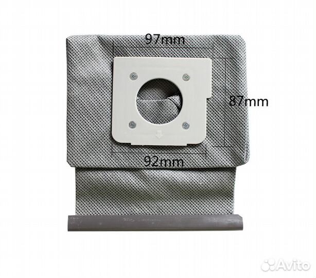 Мешок-пылесборник многоразовый для пылесосов LG