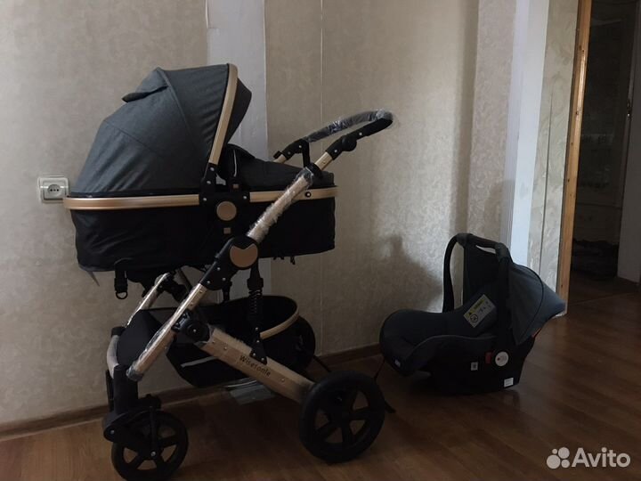 Коляска новая 3в1 трансформер