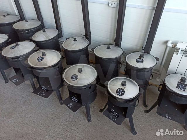 Казаны узбекские и печи к ним