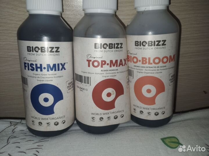 Biobizz Try-pack (top max, fish mix, bio bloom)