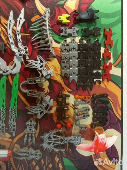 Lego bionicle hero factory technic детали