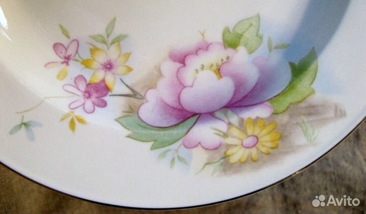 Набор: 4 мелкие тарелки 24 см Clementine (214)